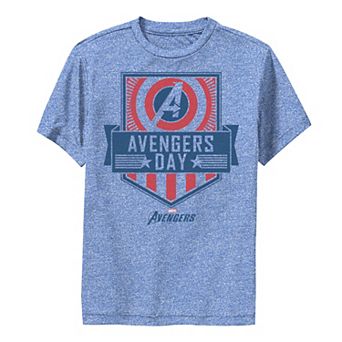 Boys 8-20 Marvel Avengers Game Avengers Day Shield Tee