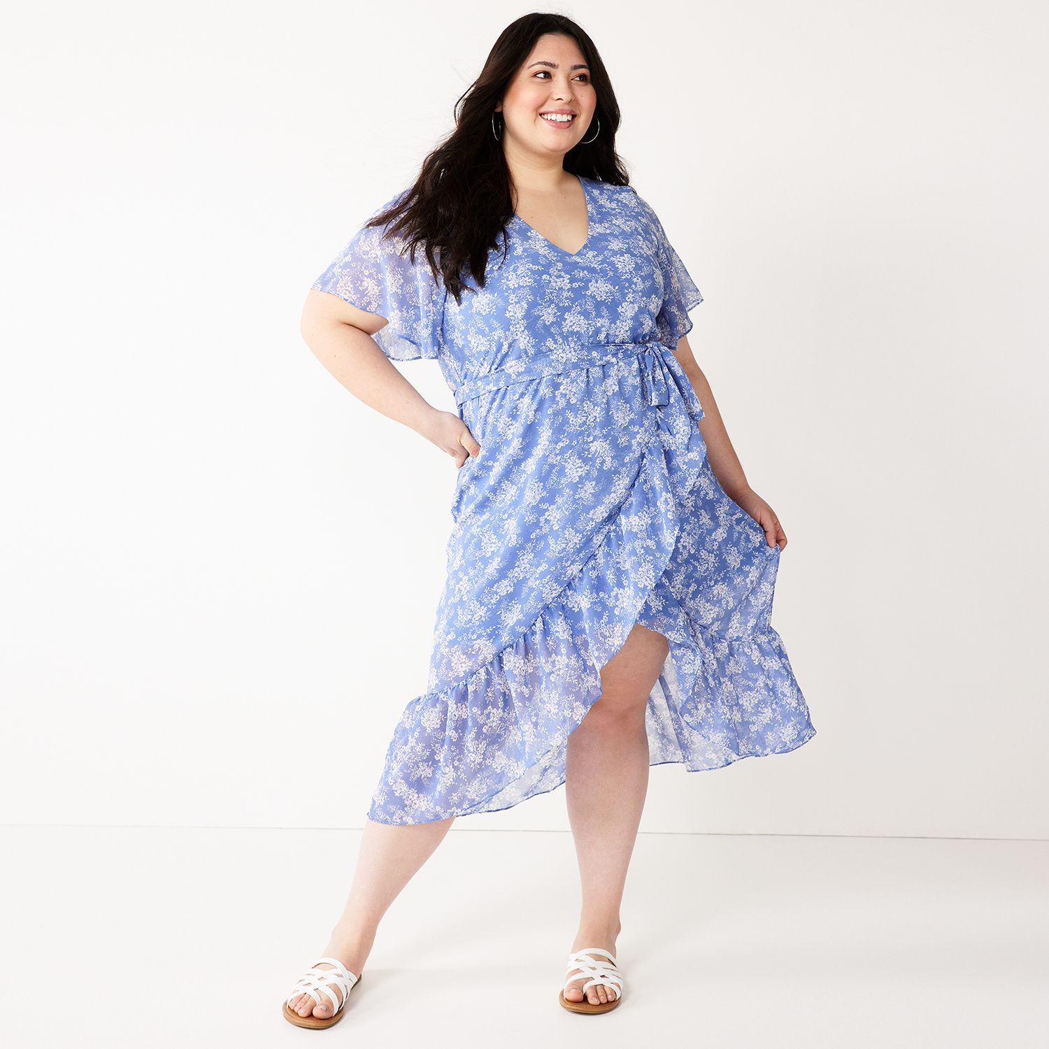 junior plus size high low dresses