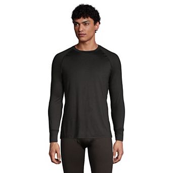 Big & Tall Lands' End Stretch Thermaskin Long Underwear Crewneck Base Layer Top