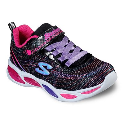 akr⭐︎☆ Skechers Toddler Boy's Z-Strap Motley Black/Red Fashion