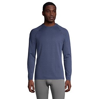 Big & Tall Lands' End Expedition Thermaskin Long Underwear Crewneck Top