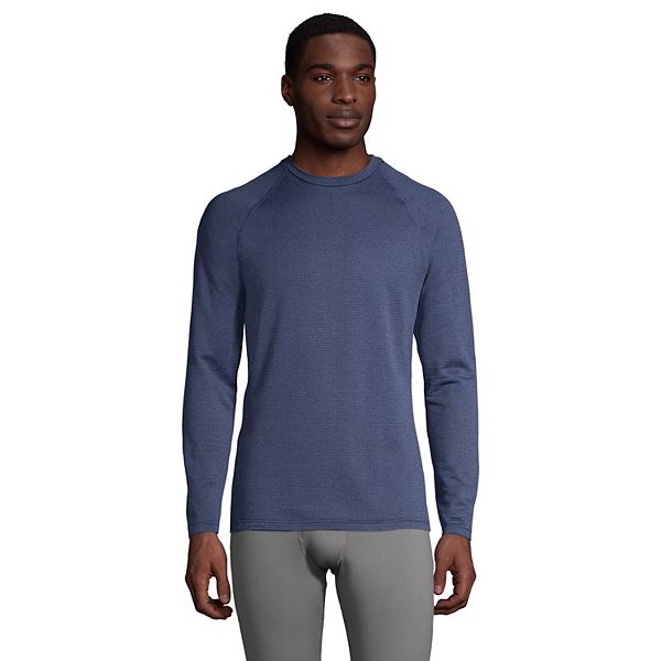 Big & Tall Lands' End Expedition Thermaskin Long Underwear Crewneck Top