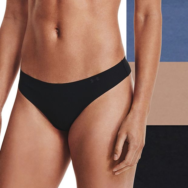 Under Armour UA Pure Stretch Thong - 3-Pack : : Clothing, Shoes &  Accessories