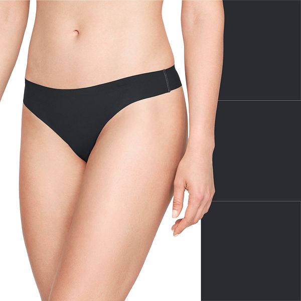 Women's Under Armour 3-pack Pure Stretch Thong Panty