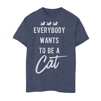 Disney's The Aristocats Boys 8-20 Everybody Wants To Be A Cat Tee