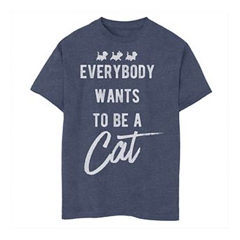 Disney's The Aristocats Boys 8-20 Everybody Wants To Be A Cat Tee