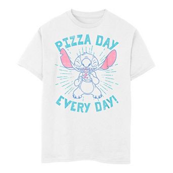 Disney's Lilo & Stitch Boys 8-20 Pizza Day Everyday Tee