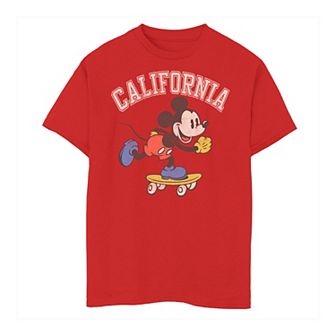 Disney's Mickey Mouse Boys 8-20 California Skating Portrait Tee