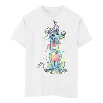 Disney / Pixar's Coco Dante Boys 8-20 Smiling Watercolor Splatter Tee