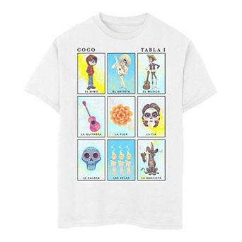 Disney / Pixar's Coco Boys 8-20 Group Shot Table 1 Panels Tee