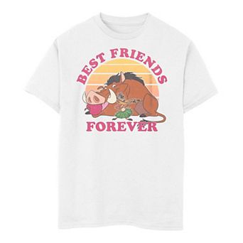 Disney's The Lion King Boys 8-20 Best Friends Forever Tee