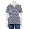 Plus Size Croft & Barrow® Essential Polo Shirt