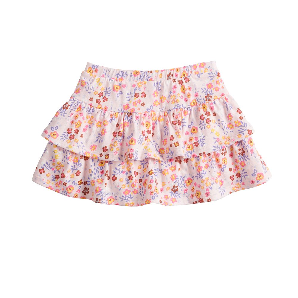 Toddler Girl Gardenia Scallop Skort main image 0