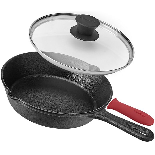 Pre Seasoned Cast Iron Skillet (8-Inch) Oven Safe Cookware