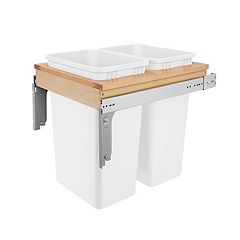 Blum bathroom trash bags - 100 clear 2.6 gallon small garbage