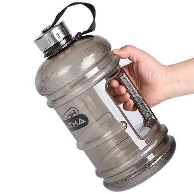 HolaHatha Jumbo 2.20 Liter Large Reusable Sports Water Bottle Fitness Accessory