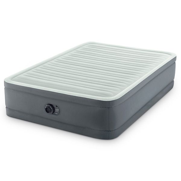 Intex PremAire I FiberTech Elevated Air Mattress Bed with BuiltIn