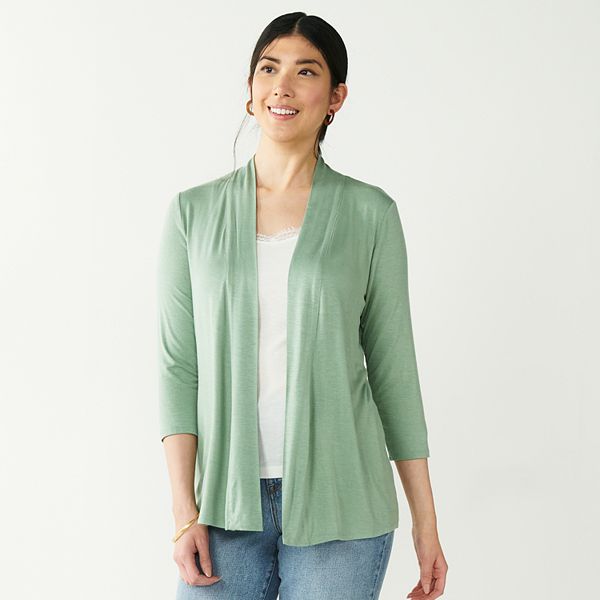 Kohls women's open on sale cardigans