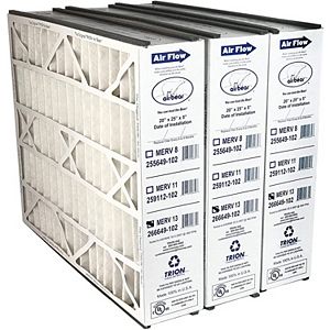 Trion 266649-102 Air Bear 20 x 25 x 5 Inch MERV 13 Air Purifier Filter (3 Pack) - 1