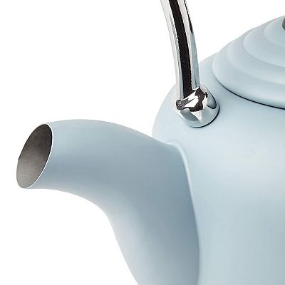 Haden Highclere 1.5 Liter Cordless Electric Kettle Pool Blue