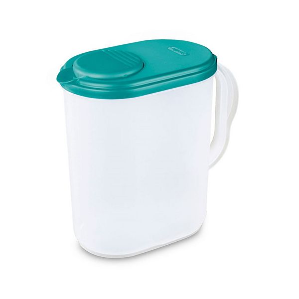 Sterilite UltraSeal BPA Free 1Gallon Drink Pitcher with Grip Handle