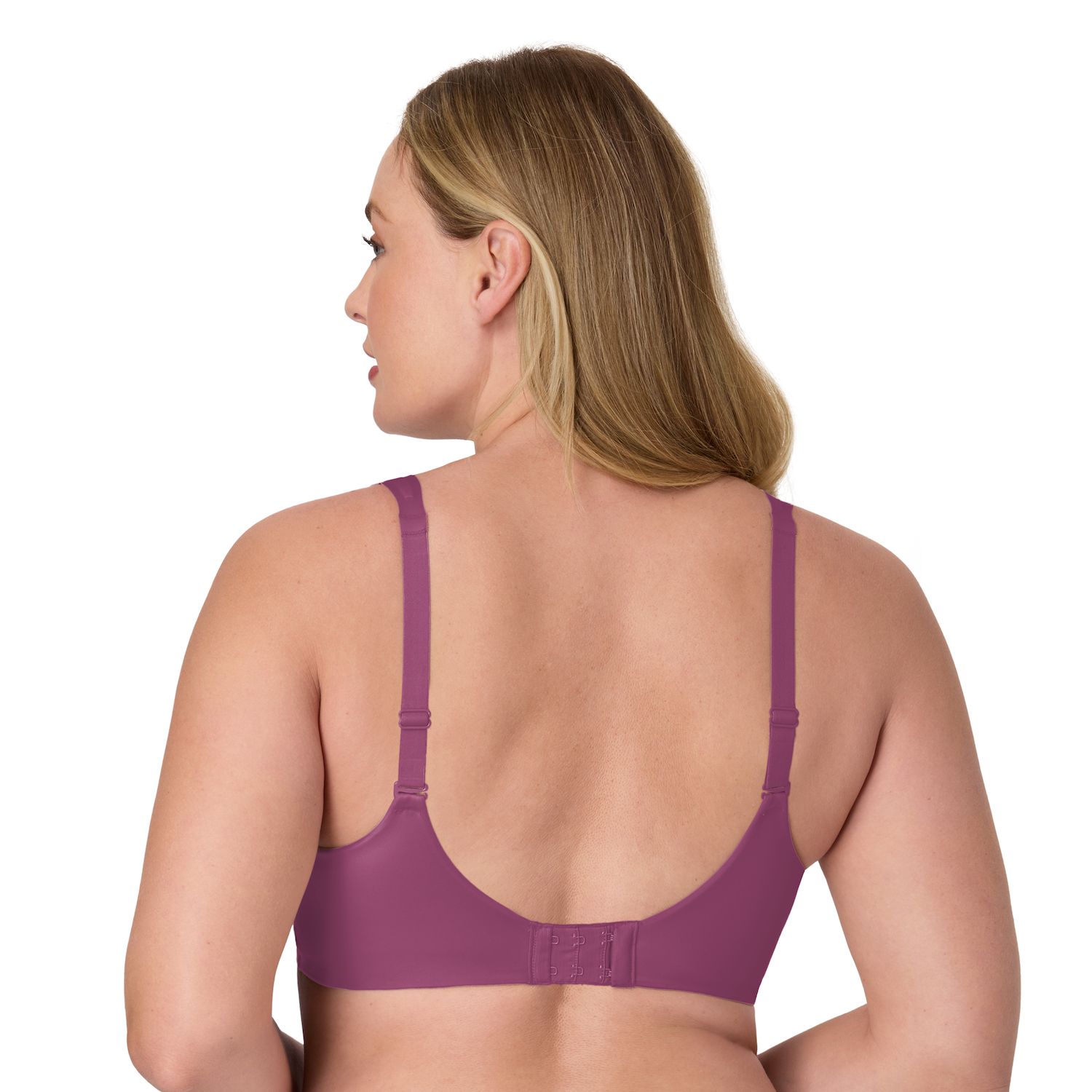 Bali Comfort Revolution Microfiber Crop Bra 2-Pack - Wire-Free Seamless Comfort Bra - View #10