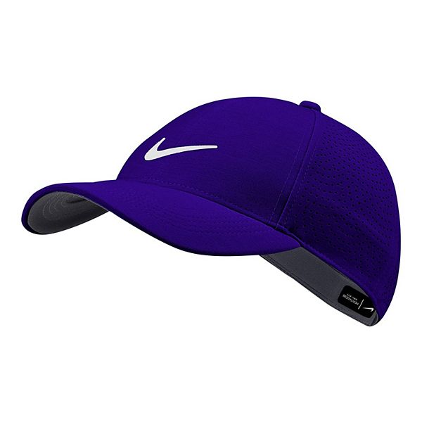 Purple nike golf hat discount