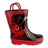 Marvel Spider Man Toddler Boys' Rain Boots