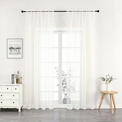 Beig/khaki Sheers Window Treatments, Home Decor