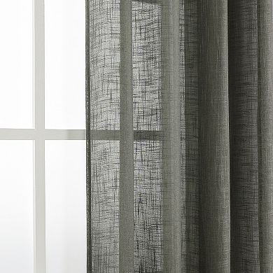 Tranquility 1-panel Window Curtain