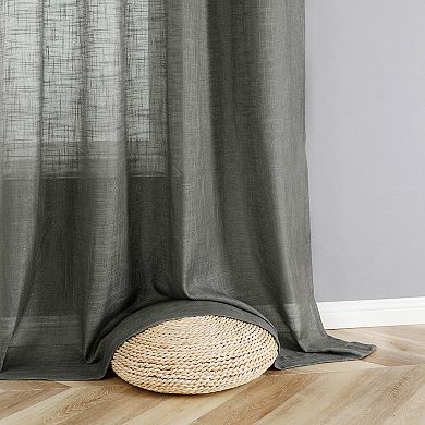 Tranquility 1-panel Window Curtain