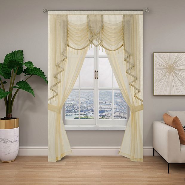 Whittier 5-piece Window Curtain set
