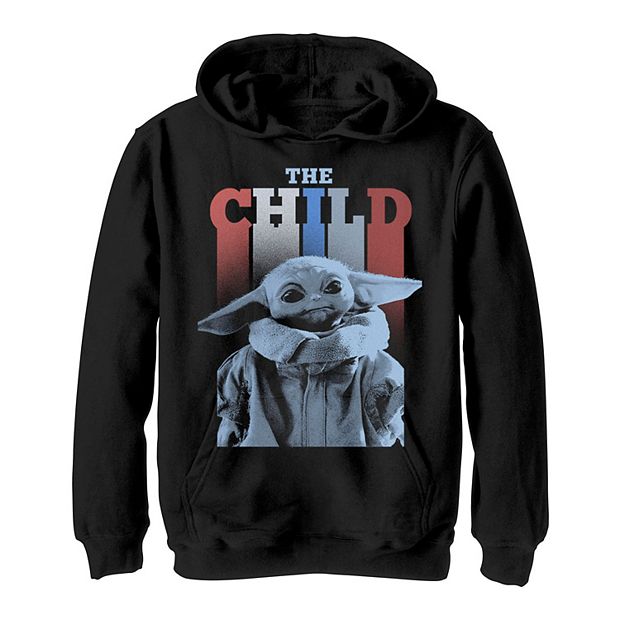 Boys baby yoda hoodie sale