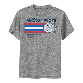 Boys 8-20 Star Wars Millenium Falcon YT-1300 Tee