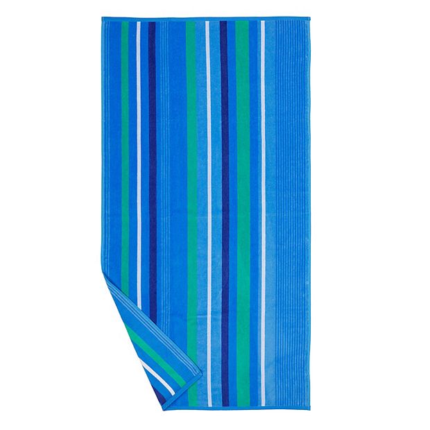 The Big One Woven Stripe Standard Beach Towel