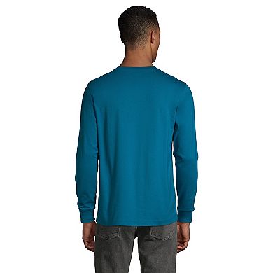 Big & Tall Lands' End Super-T Henley