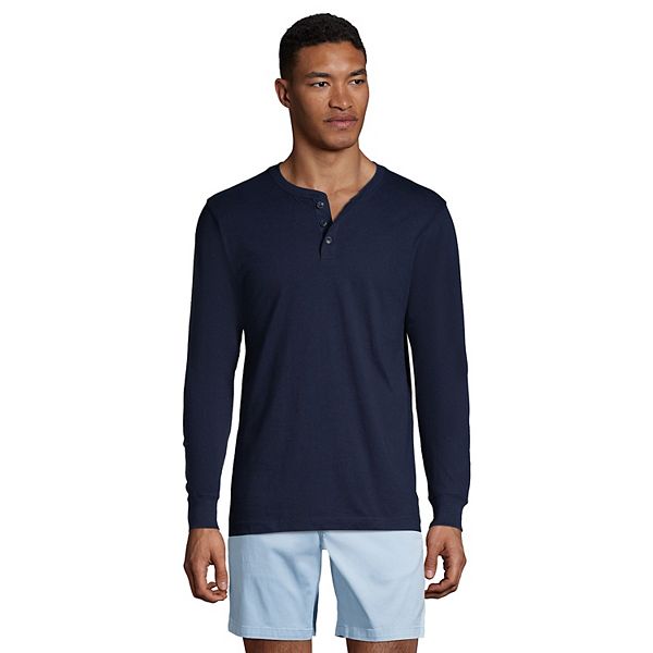 Big & Tall Lands' End SuperT Henley