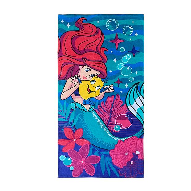 Little mermaid online towel