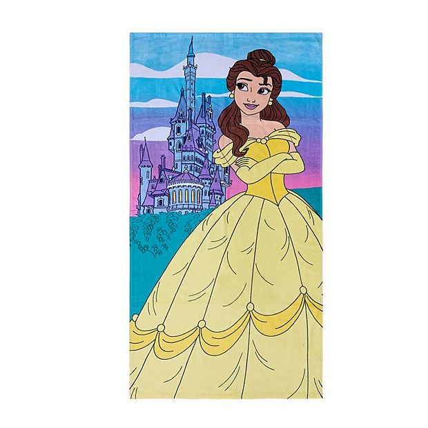 Beauty and the shop beast beach towel