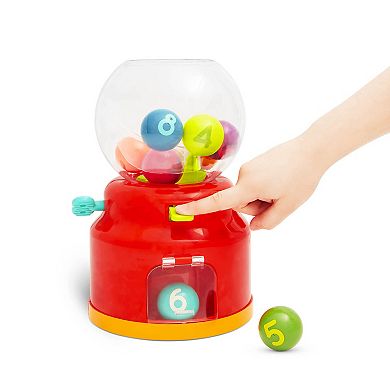Battat Numbers & Colors Gumball Machine Toddler Learning Toy