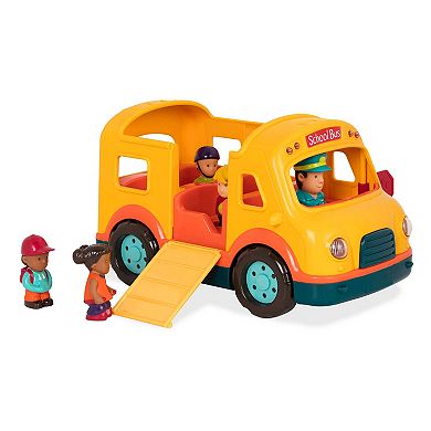 Battat Light & Sound School Bus Toddler Learning Toy