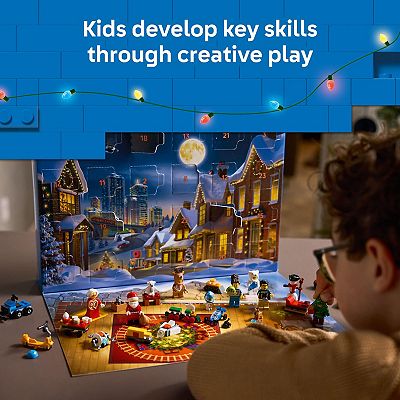 LEGO City Advent Calendar 60475 Building Kit (186 Pieces)
