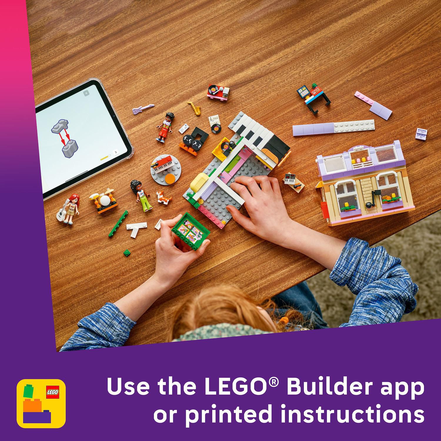 LEGO Friends Music Store Apartment 42653 Building Kit (483 Pieces)