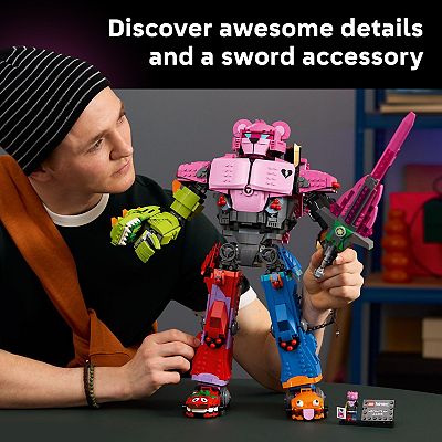 LEGO Fortnite Mecha Team Leader 77078 Building Kit (2605 Pieces)