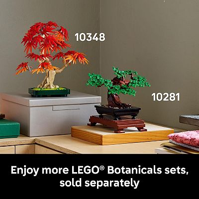 LEGO Botanicals Japanese Red Maple Tree 10348 Building Kit (474 Pieces)