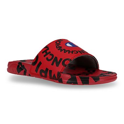 Champion Mega Slide Swirl Grade School Kids Sandals