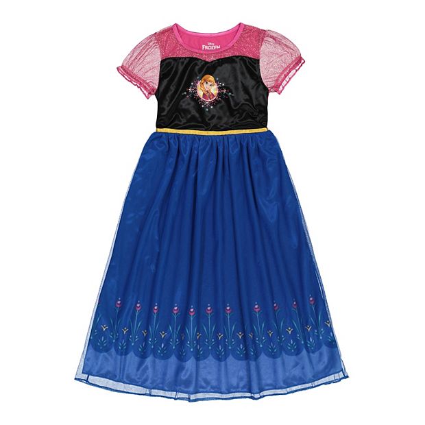 Disney s Frozen Anna Girls 4 8 Fantasy Nightgown