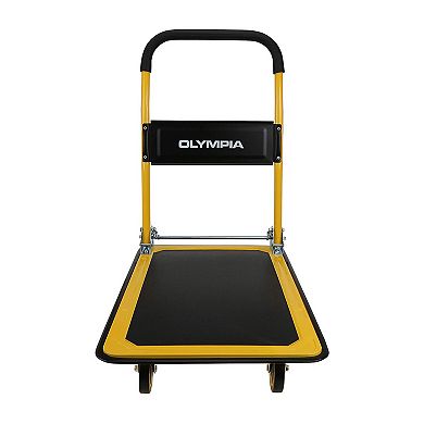 Olympia Tools 87-991 350 Pound Capacity Heavy Duty Platform Utility Rolling Cart