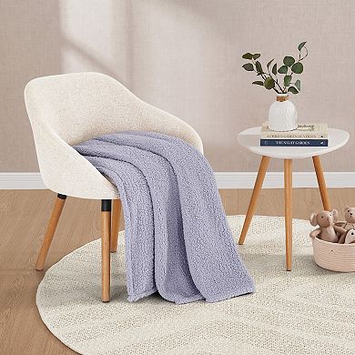 My World Cloud Sherpa Throw