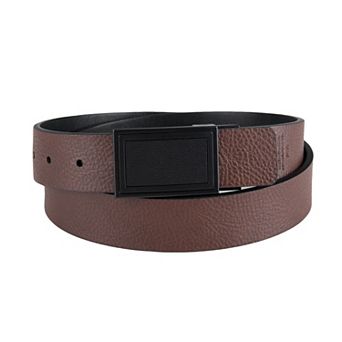 Men's Dockers® Reversible Textured Plaque Buckle Casual Belt